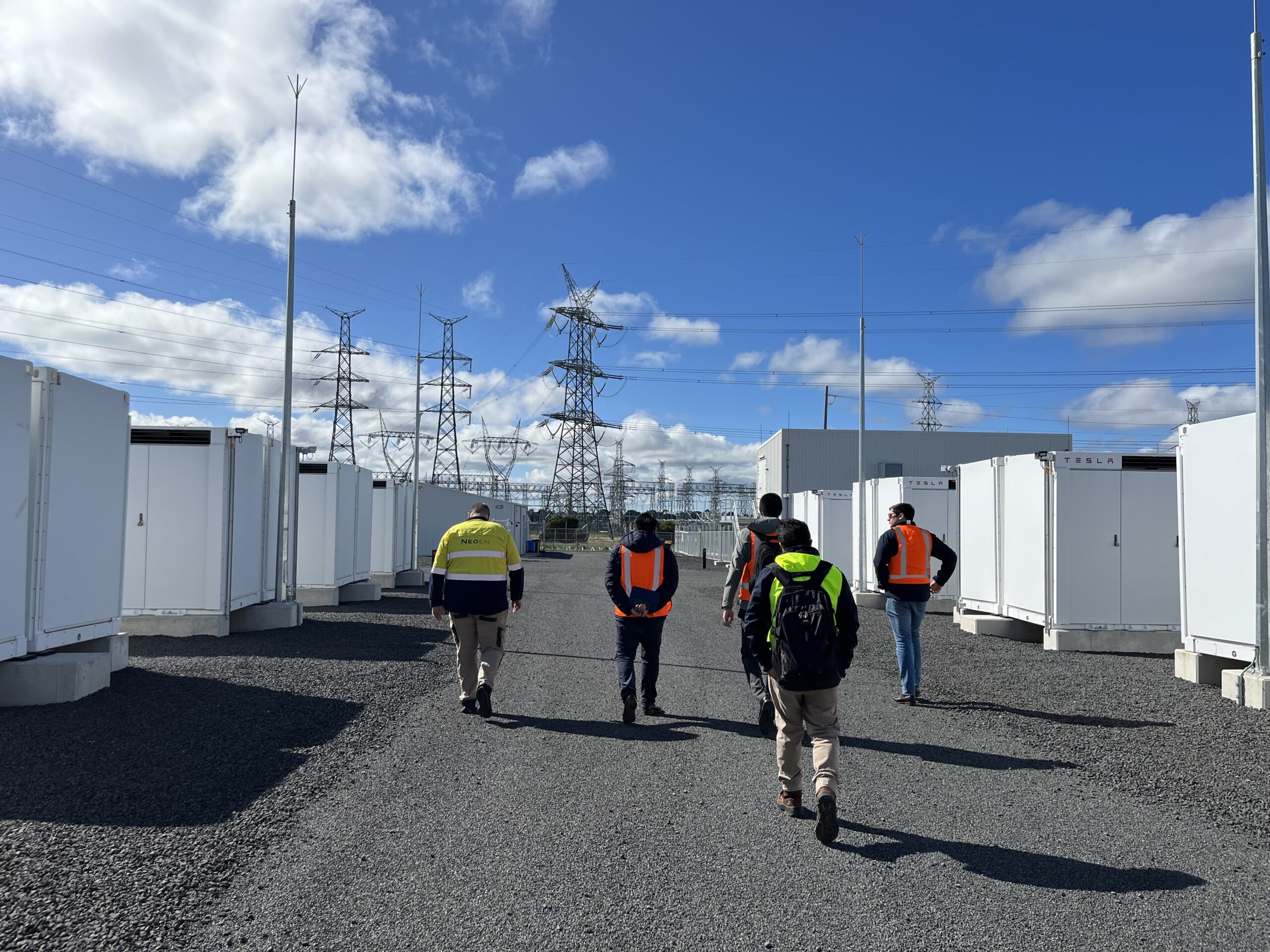 The Victorian Big Battery beside AusNet's Moorabool Terminal Station in Victoria